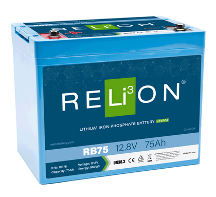 RELiON battery RB75 12V 75Ah