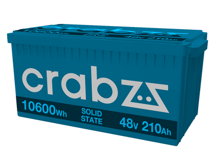 Solid State Crabzz Battery 48V 210Ah